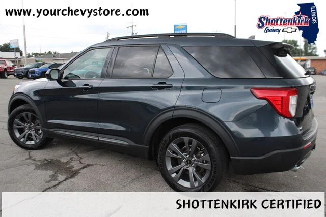 Used 2022 Blue Ford XLT image 3