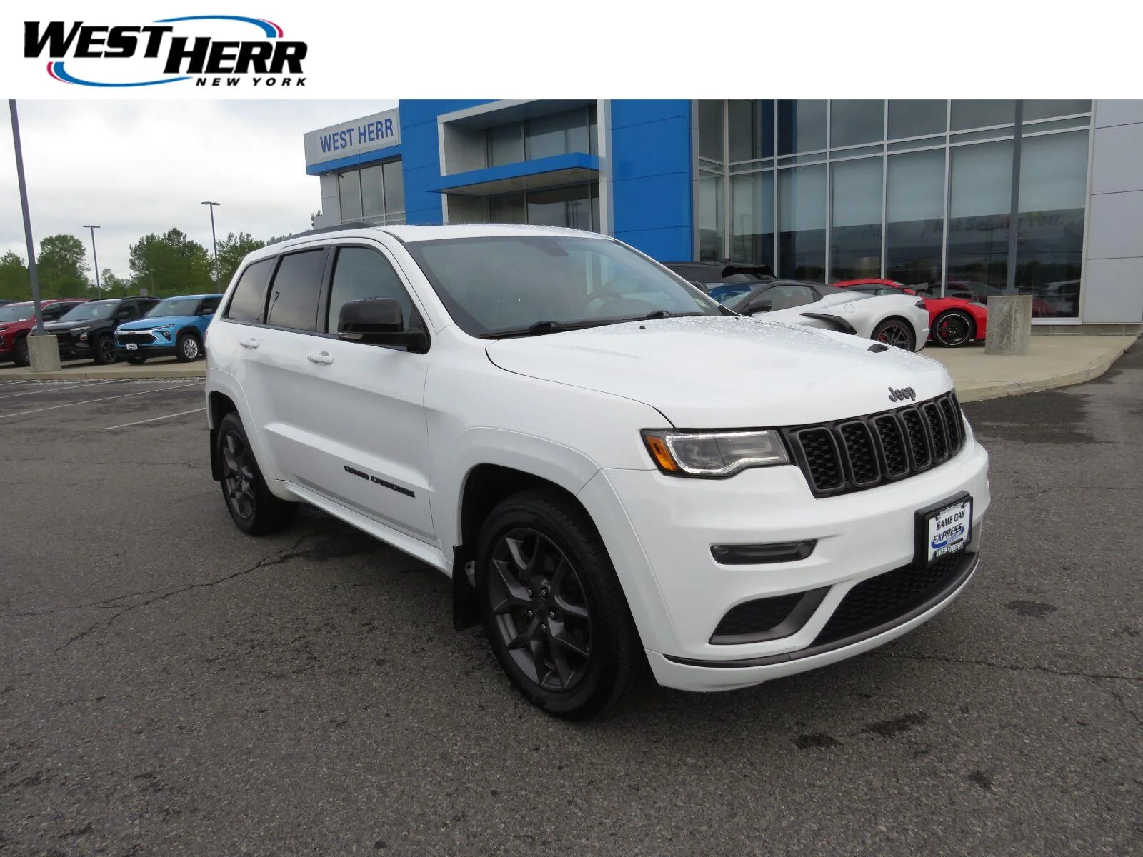 Used 2020 Bright White Clea Jeep Limited X image 1