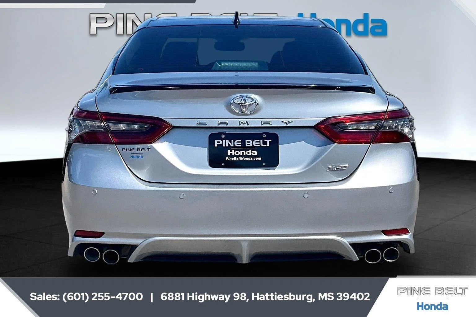 Used 2023 Celestial Silver Metallic/Midnight Black Metallic Toyota XSE image 4