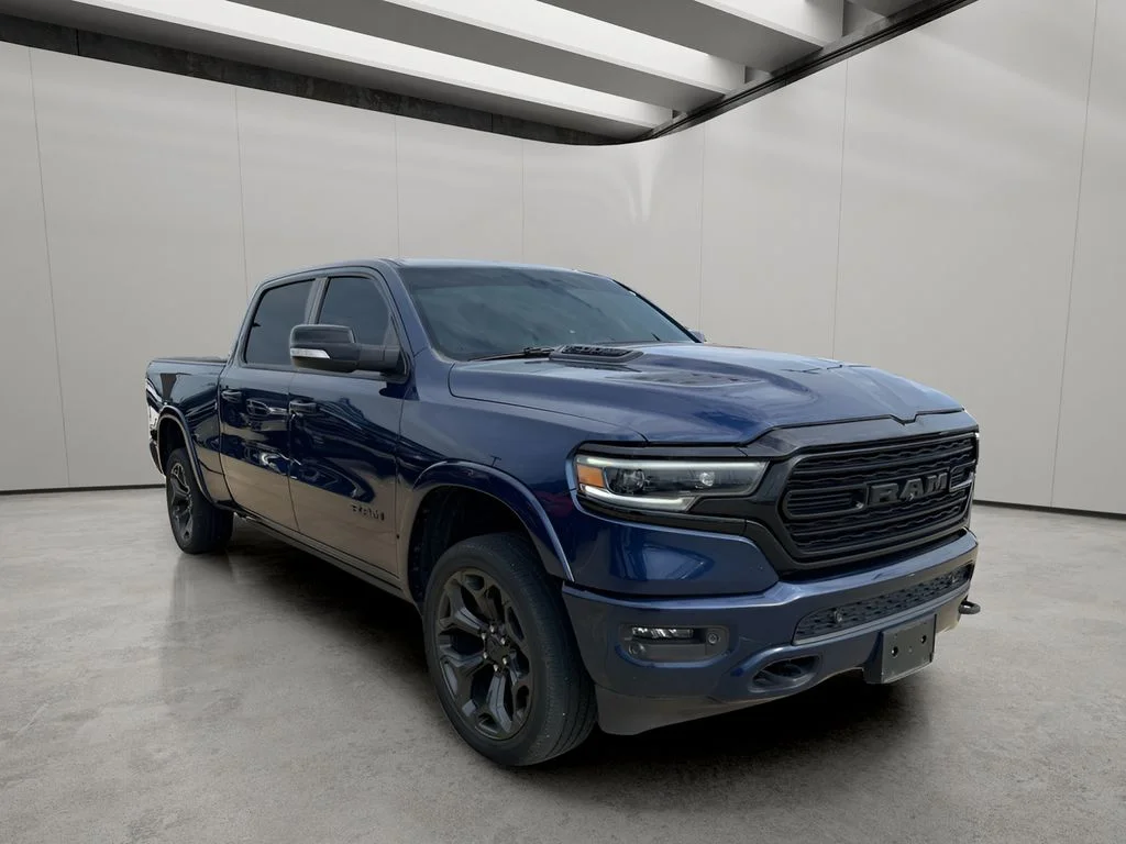 Used 2021 Patriot Blue Pearlcoat Ram Limited image 8