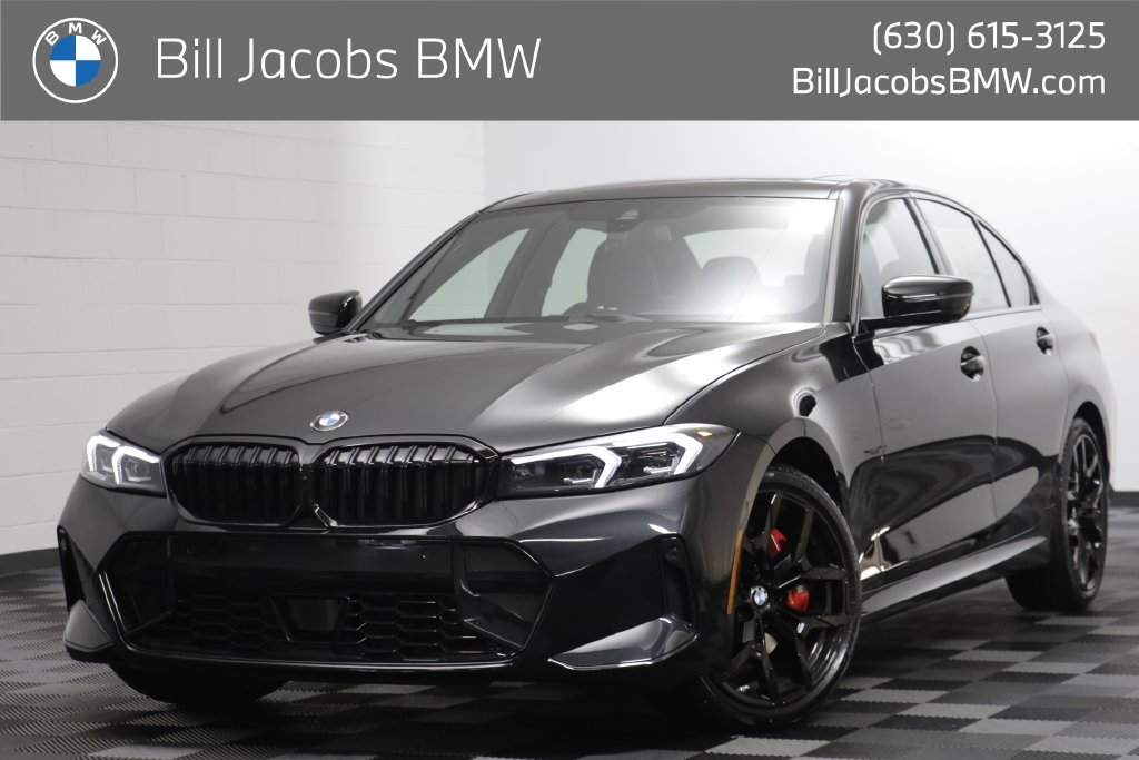 New 2026 Black Sapphire Metallic BMW 330i xDrive image 1