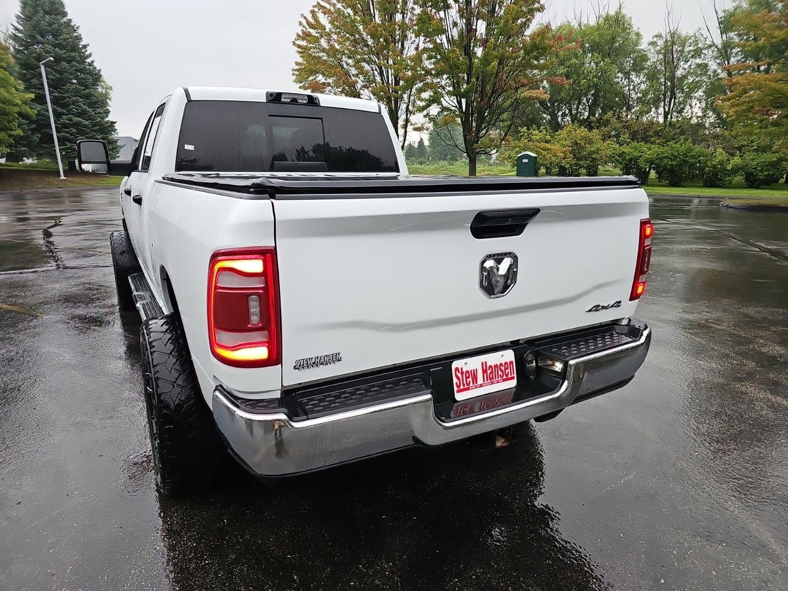 Used 2024 Bright White Clearcoat Ram Tradesman image 3