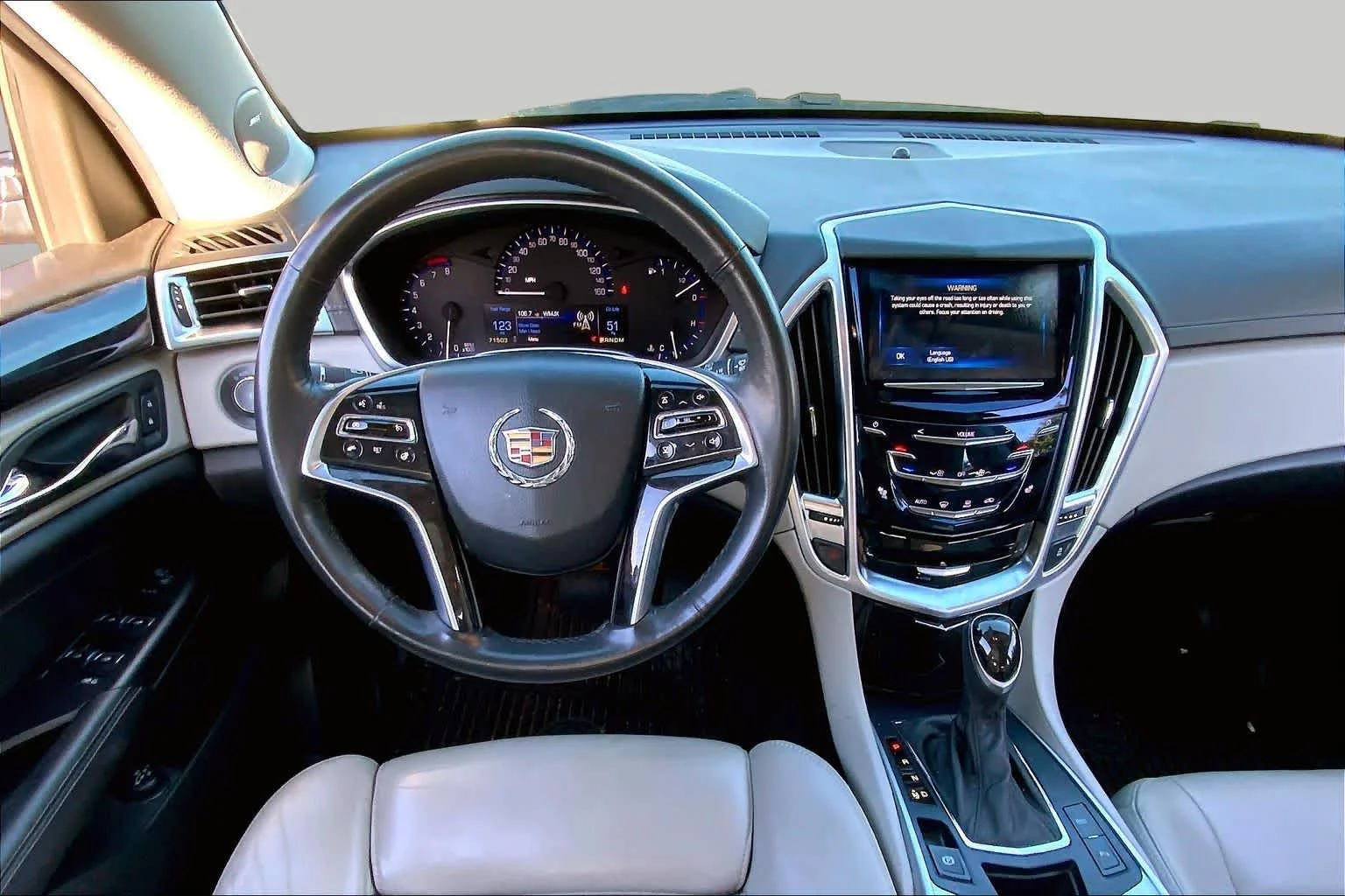 Used 2015 Platinum Ice Tricoat Cadillac Performance Collection image 6