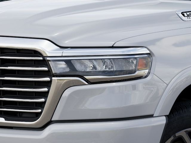 New 2026 Bright White Clear-Coat Exterior Paint RAM Laramie image 10