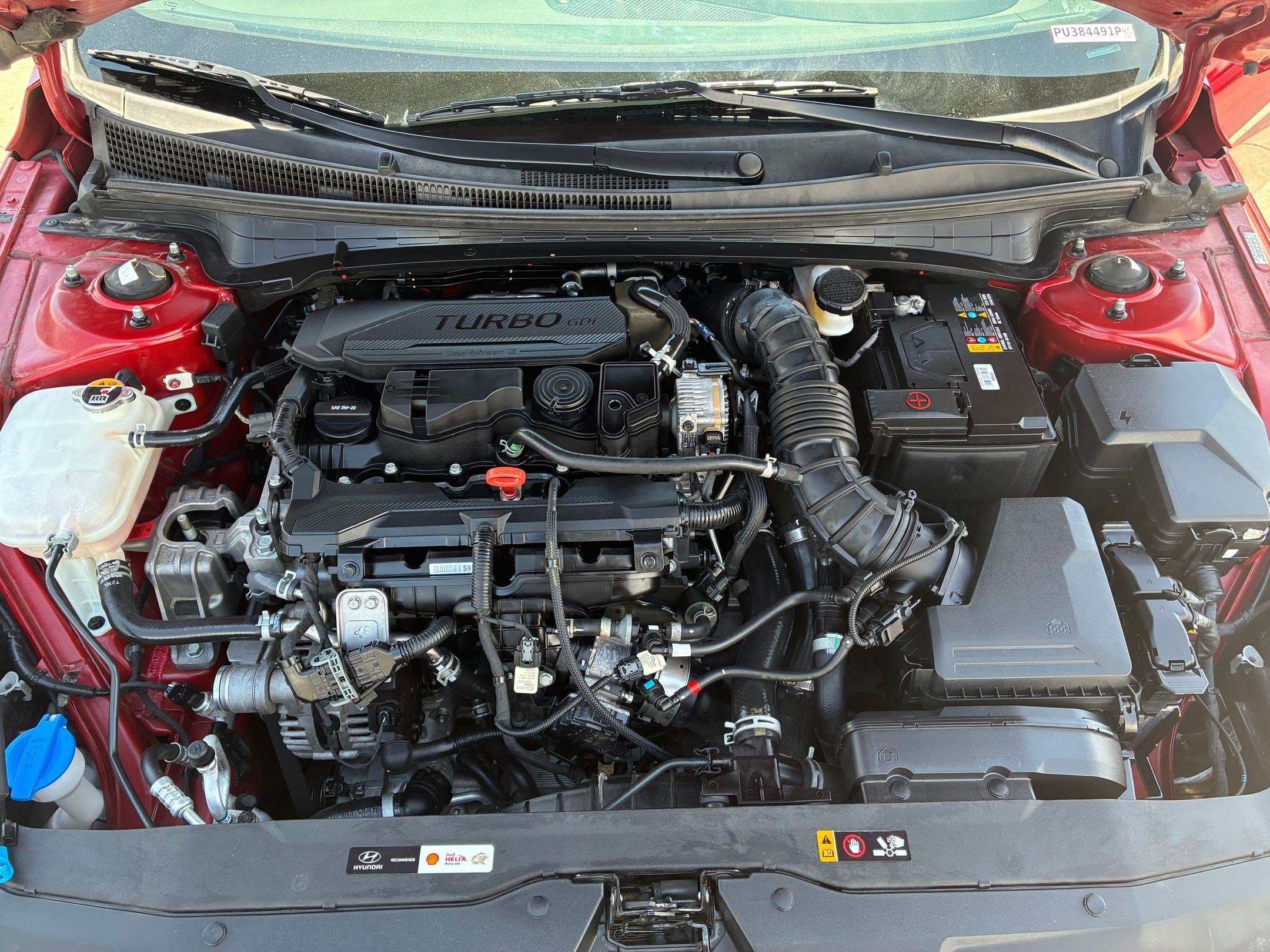 Used 2023 Scarlet Red Pearl Hyundai N Line image 32