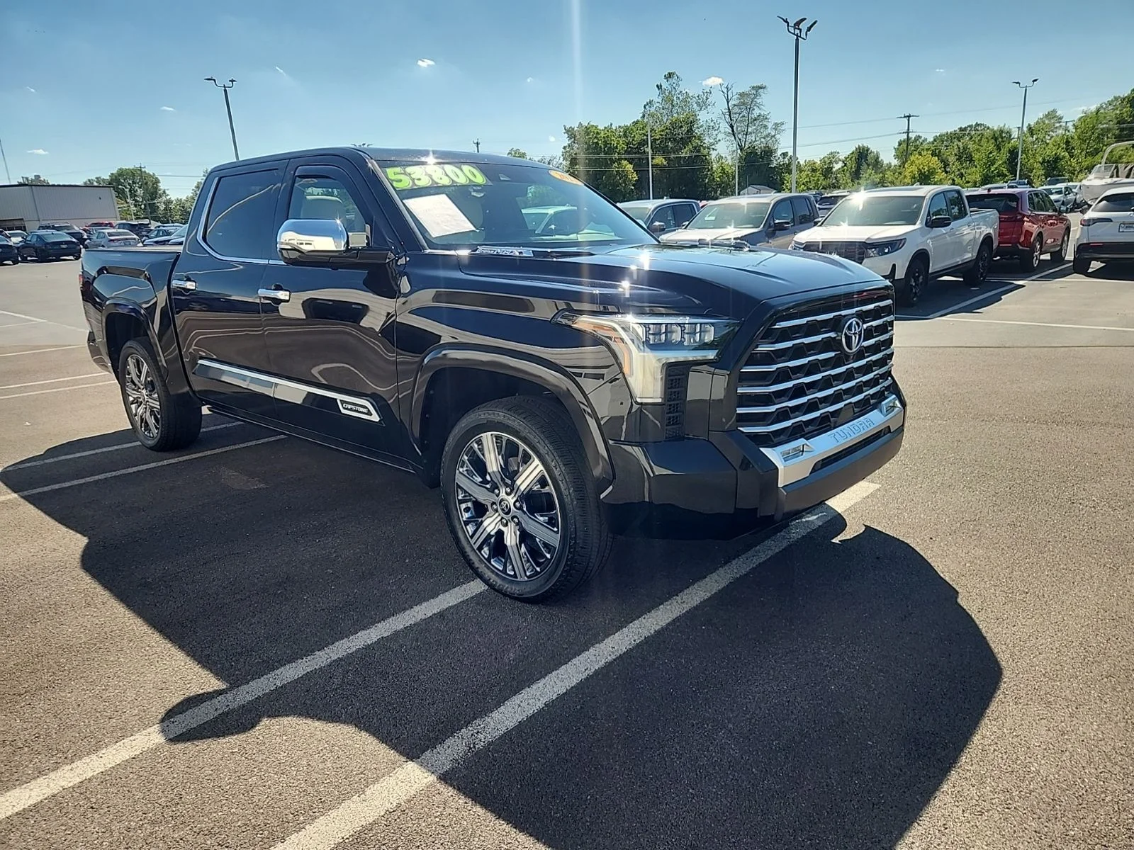 Used 2022 Black Toyota Capstone image 8