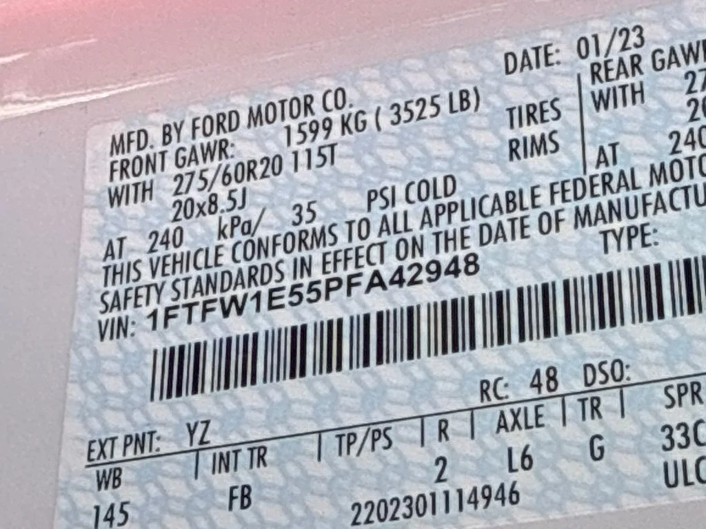 Used 2023 White Ford XLT image 32