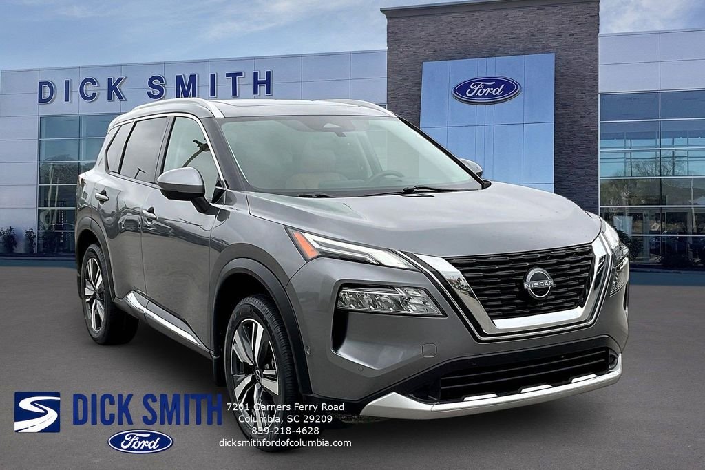 Used 2023 Gun Metallic Nissan Platinum image 3