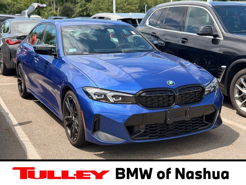 Certified Used 2024 Portimao Blue Metallic BMW M340i xDrive image 1