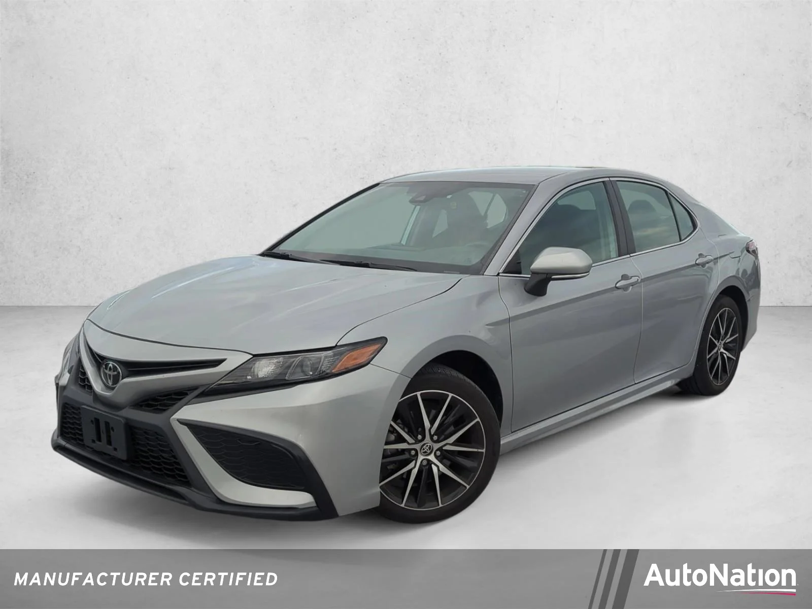 Used 2023 Celestial Silver Metallic Toyota SE image 1