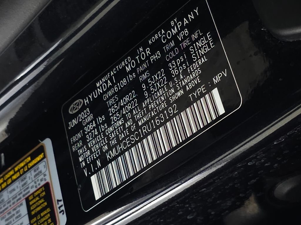 Certified Used 2024 Black Genesis 3.5T Prestige image 40