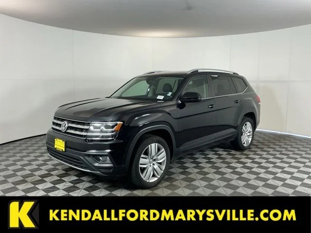 Used 2019 Black Volkswagen 3.6L V6 SE image 1