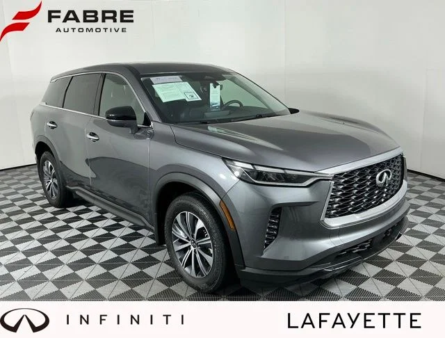 Certified Used 2025 Graphite Shadow INFINITI PURE image 1
