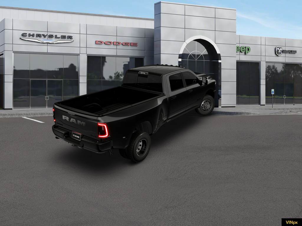 New 2026 Diamond Black Crystal Pearl-Coat Exterior Paint RAM Big Horn image 6