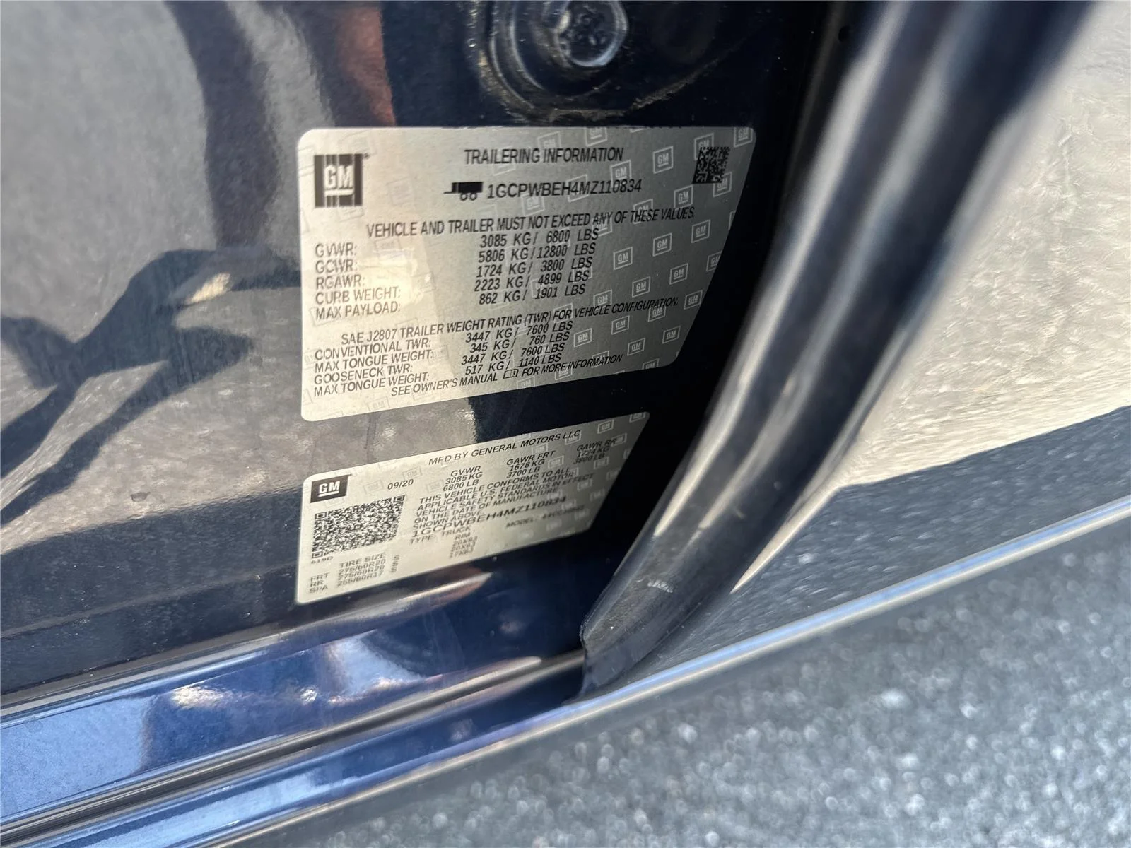 Used 2021 NORTHSKY BLUE METALLIC Chevrolet Custom image 37