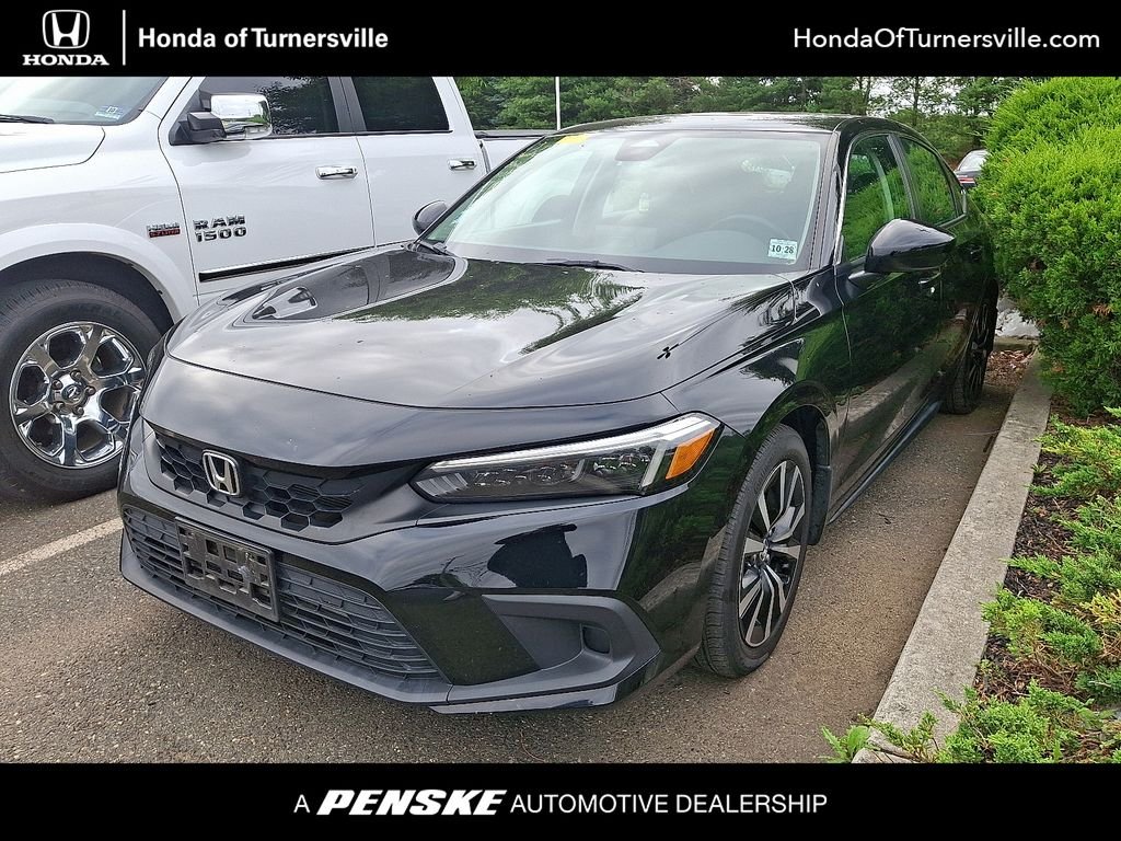 Certified Pre-Owned 2024 Honda Civic EX-L 4D Hatchback in
