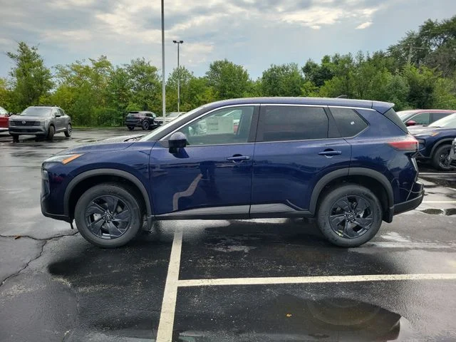 New 2026 Deep Ocean Blue Pearl Nissan SV image 3