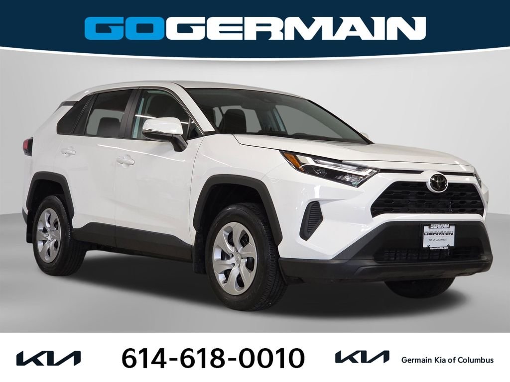 Used 2023 White Toyota LE image 4