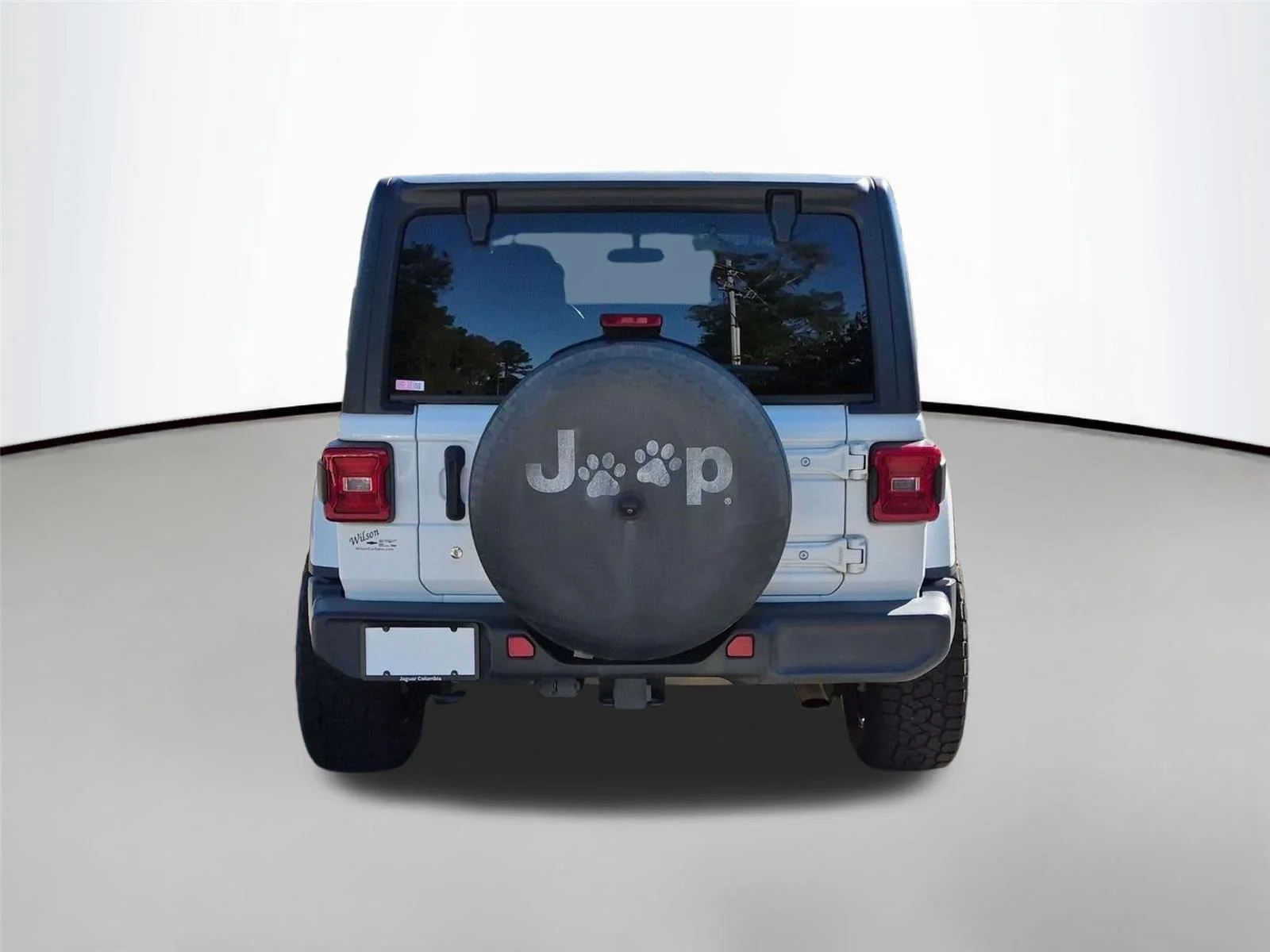 Used 2018 Bright White Clearcoat Jeep Sahara image 5