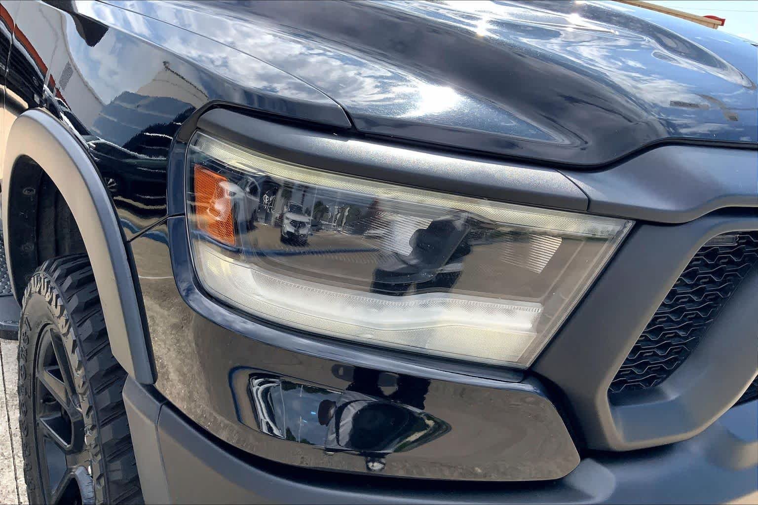 Used 2020 Diamond Black Crystal Pearlcoat Ram Rebel image 26