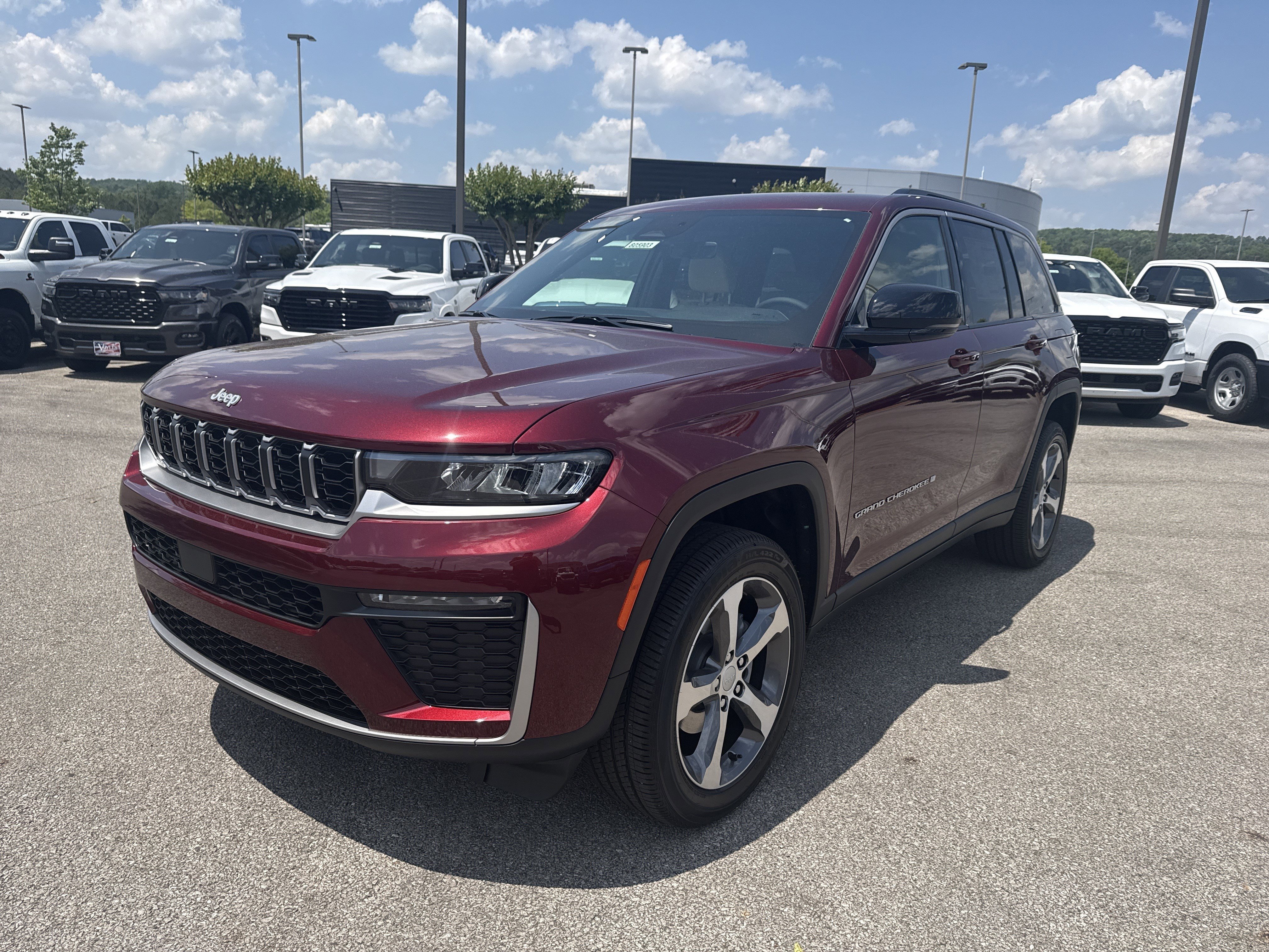 New 2026 Velvet Red Pearlcoat Jeep Limited image 3