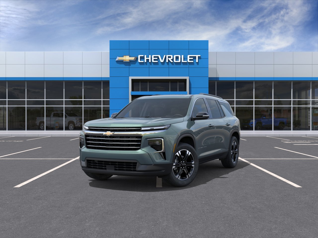 New 2027 Trillium Green Metallic Chevrolet FWD LT image 8