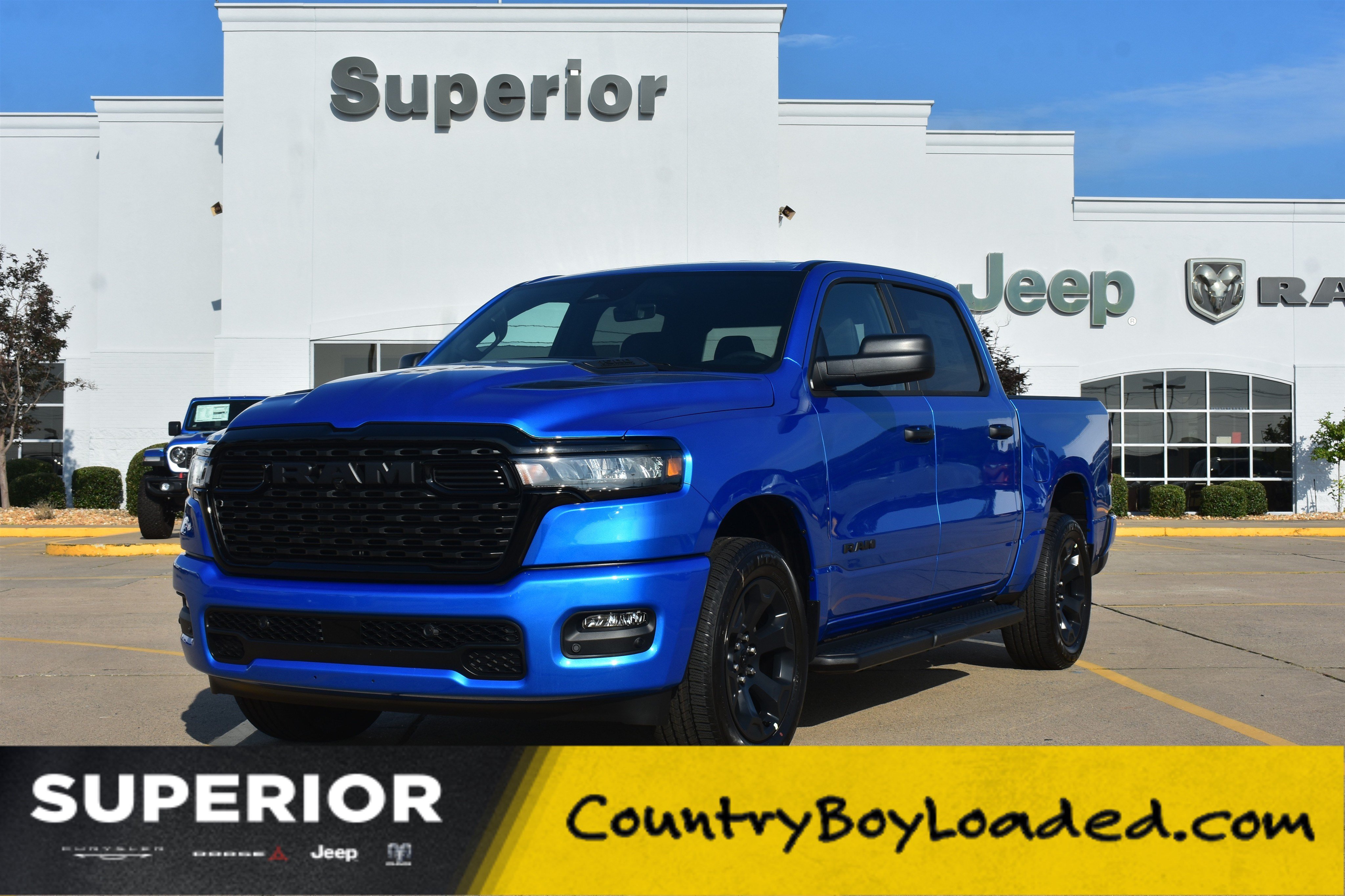 New 2026 Hydro Blue Pearl-Coat Exterior Paint RAM Express image 1