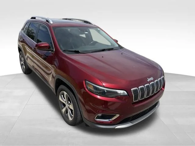 Used 2019 Red Jeep Limited image 1