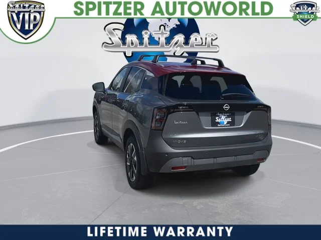 New 2026 Gun Metallic / Scarlet Ember Tintcoat Two-tone Nissan SV image 8