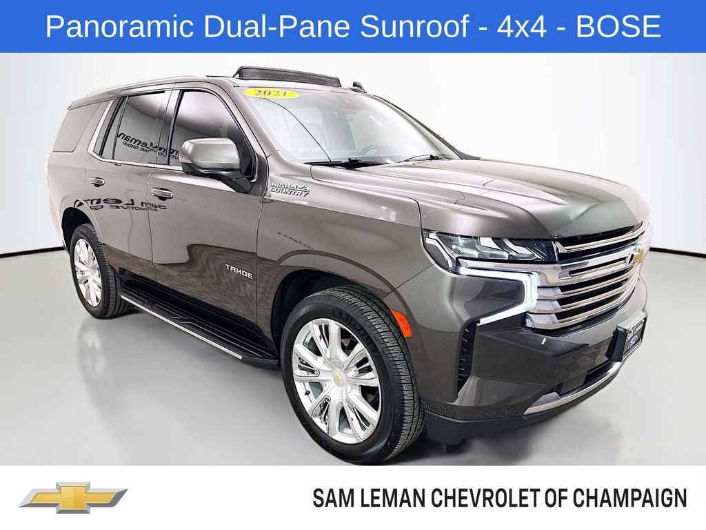 Used 2021 Gray Chevrolet High Country image 1