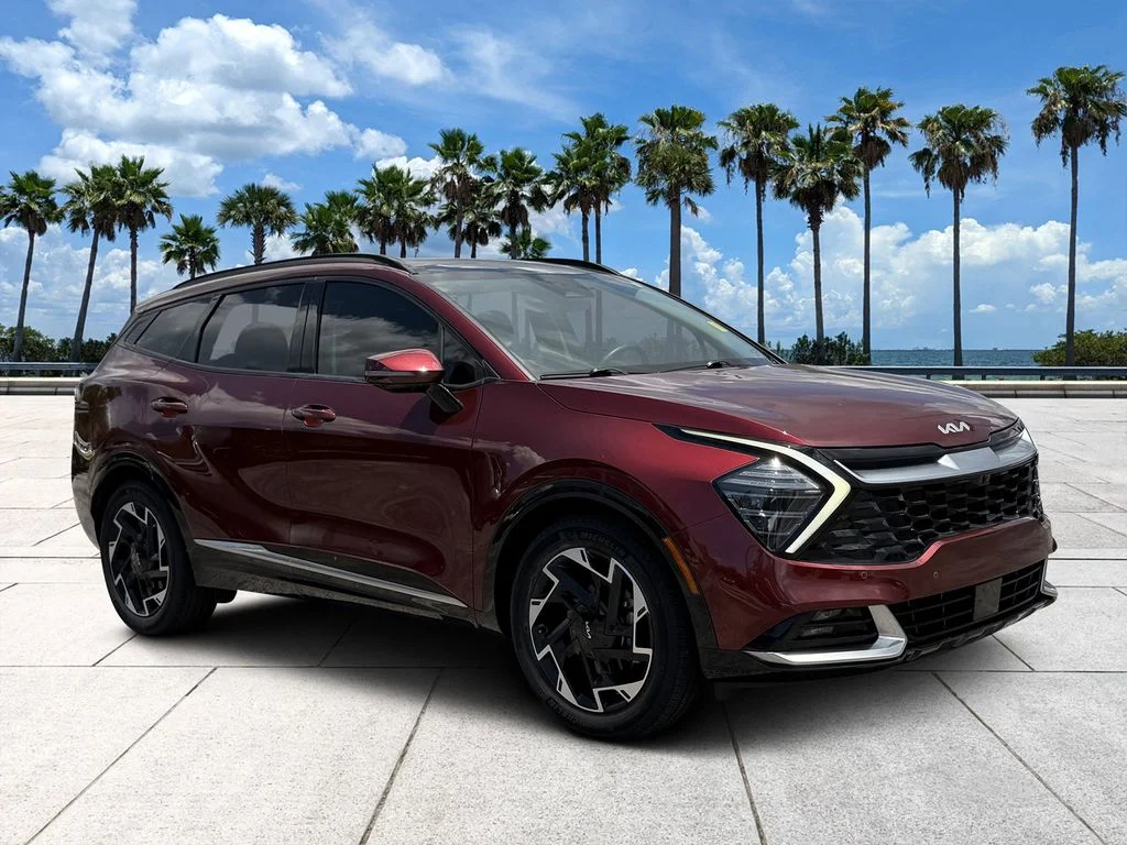 Used 2023 Red Kia SX-Prestige image 6