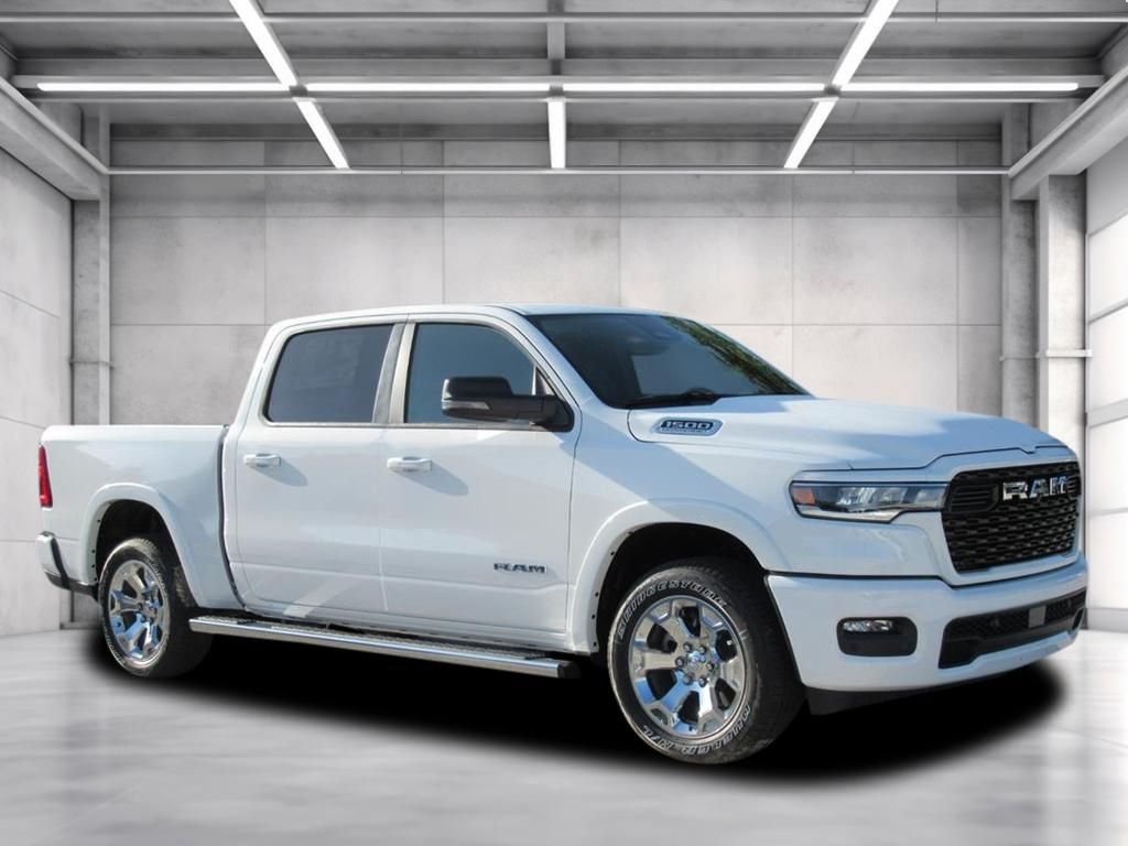 New 2026 Bright White Clearcoat RAM Big Horn/Lone Star image 1