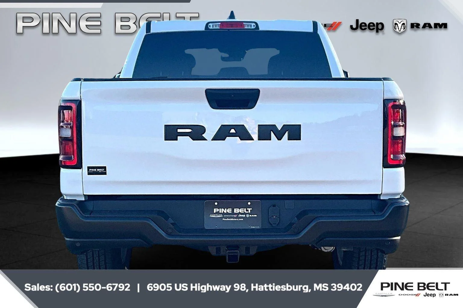 New 2026 Bright White Clear-Coat Exterior Paint RAM Tradesman image 4
