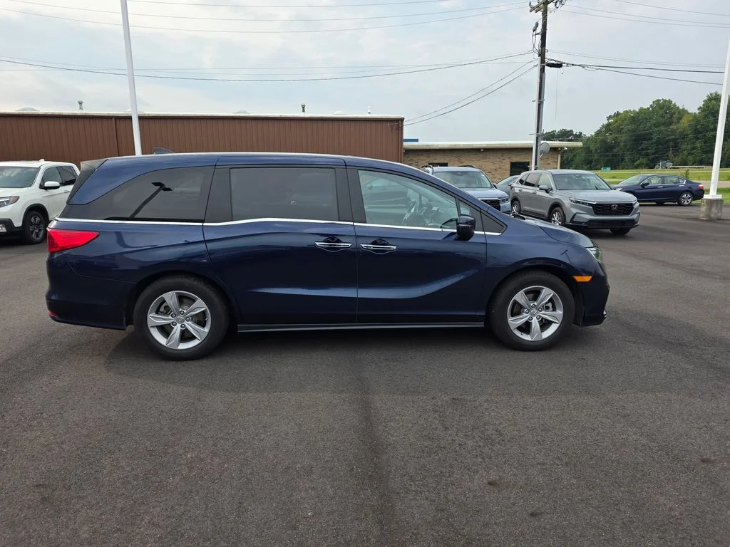 Certified Used 2019 Obsidian Blue Pearl Honda EX-L image 2