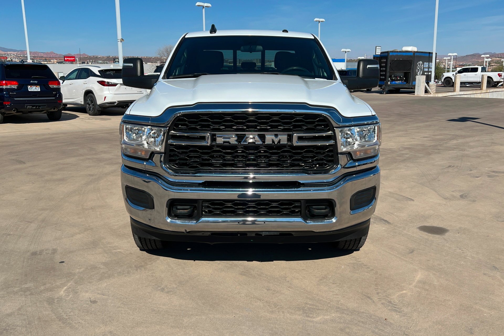 Used 2024 Bright White Clearcoat Ram Tradesman image 9