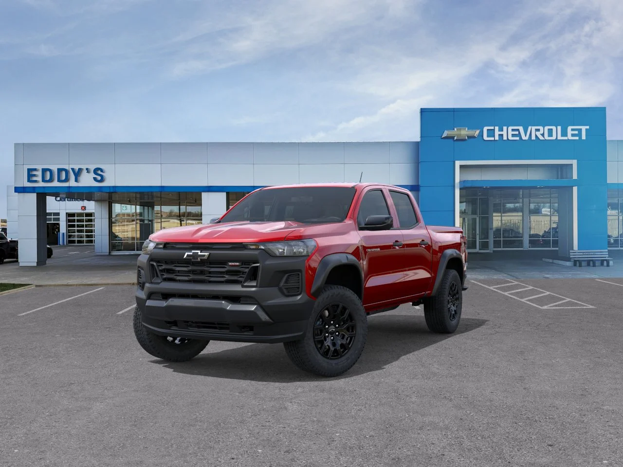 New 2026 Radiant Red Tintcoat Chevrolet Trail Boss image 8
