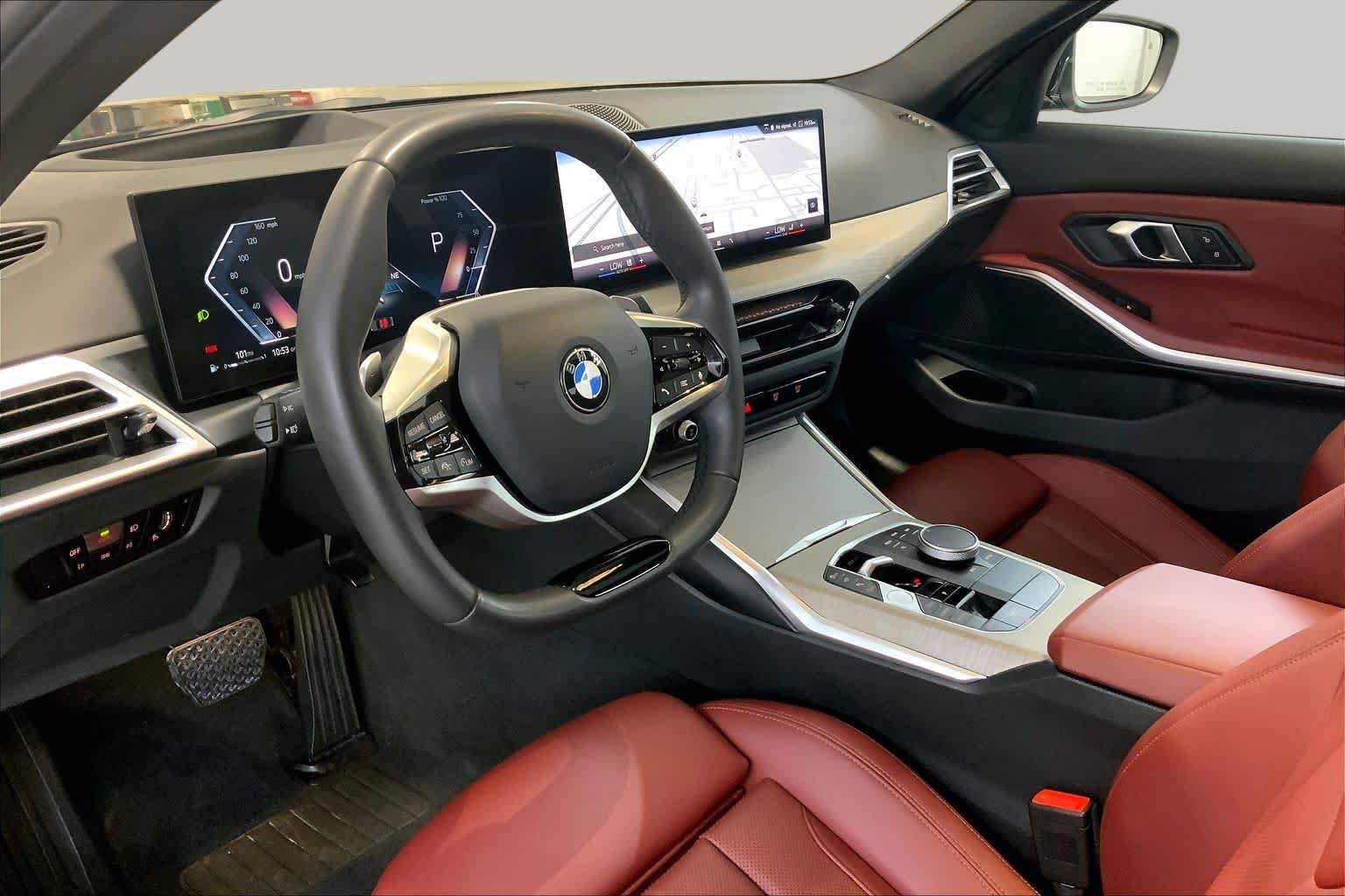 Used 2025 Black Sapphire Metallic BMW 330i xDrive image 17