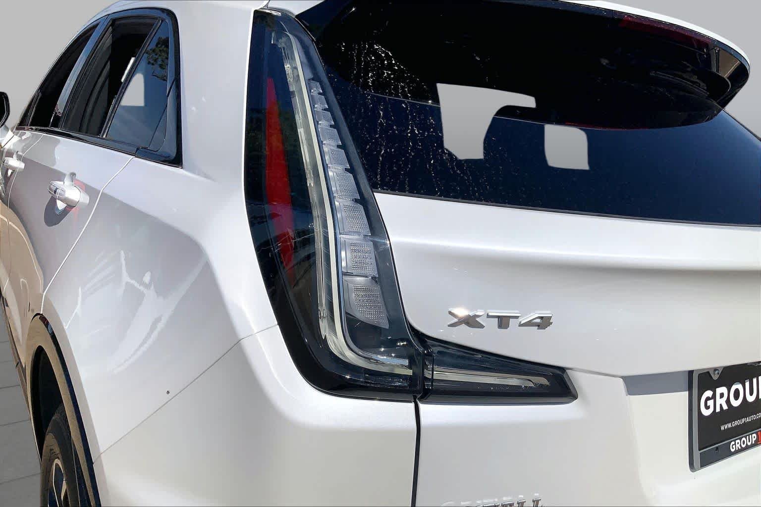Used 2024 Crystal White Tricoat Cadillac FWD Sport image 32