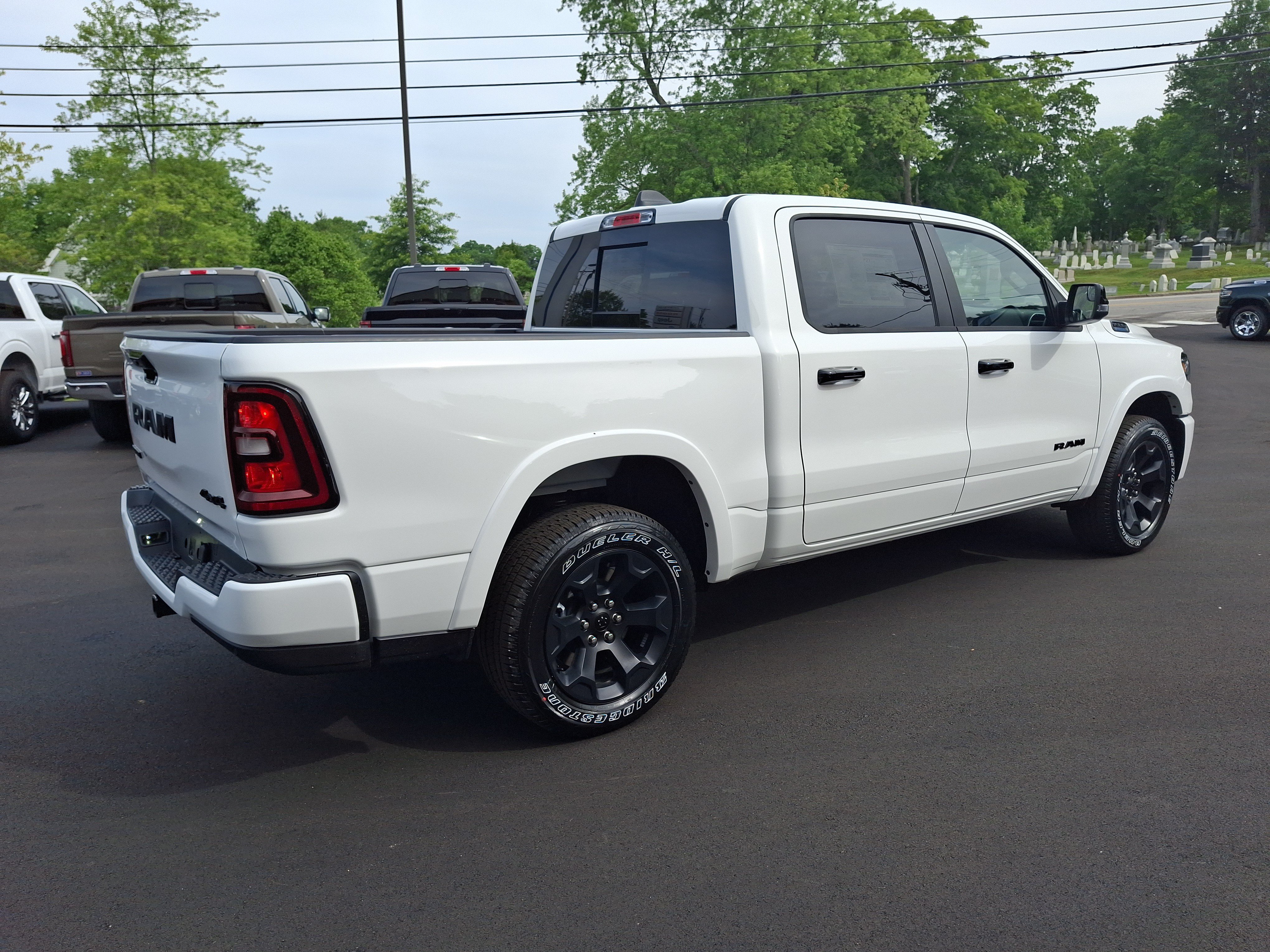 New 2026 Bright White Clearcoat RAM Big Horn image 10