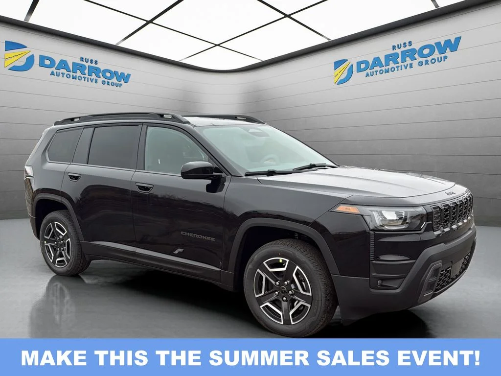 New 2026 Diamond Black Crystal Pearl-Coat Exterior Paint Jeep Laredo image 7