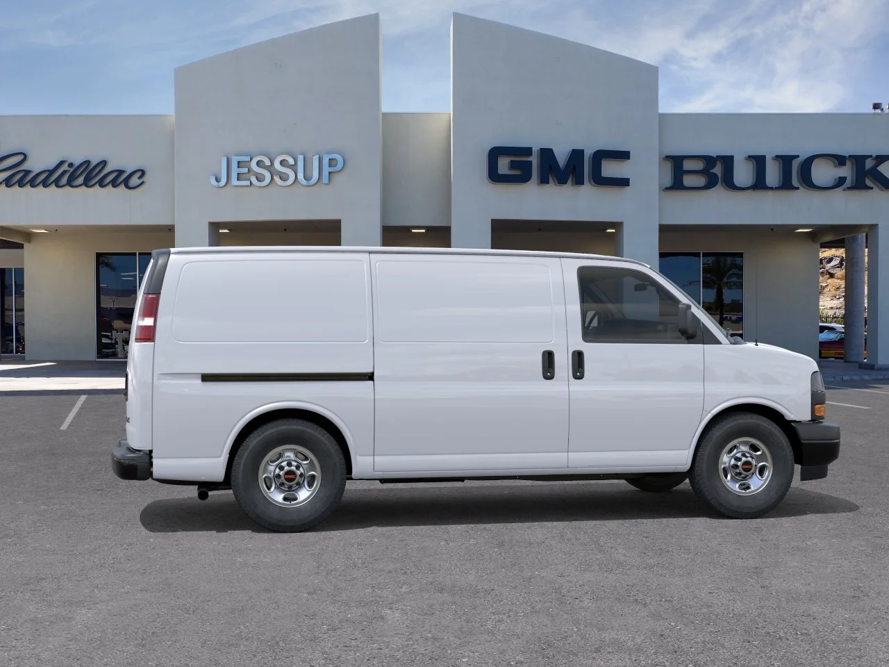 New 2025 Summit White GMC Work Van image 5
