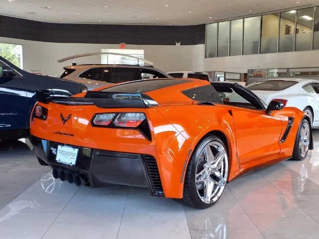 Certified Used 2019 SEBRING ORANGE TINTCOAT Chevrolet Z06 2LZ image 6