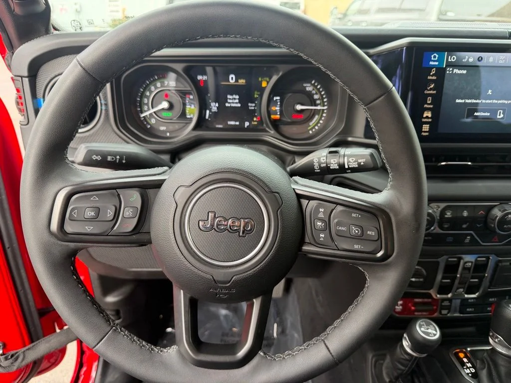 Used 2025 Red Jeep Rubicon 4xe image 22