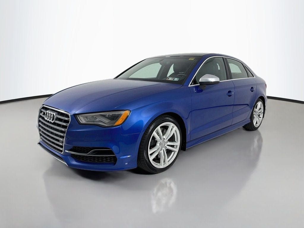 Used 2016 Sepang Blue Pearl Effect Audi 4dr Sedan quattro 2.0T Premium Plus image 3