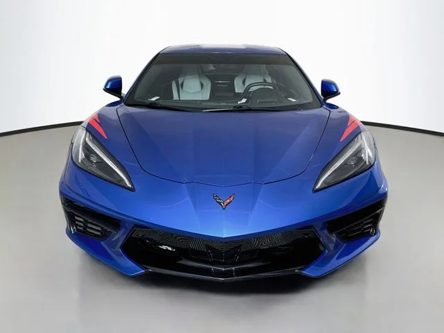 Used 2021 Blue Chevrolet Stingray image 2