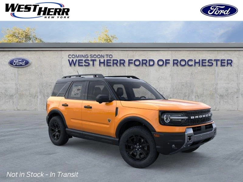 New 2026 Orange Fury Metallic Tri-Coat Ford Badlands® image 1