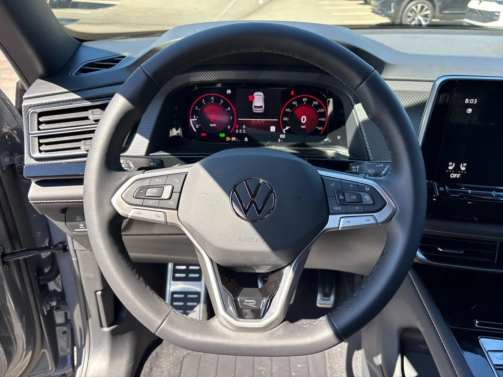 New 2026 Pure Gray Volkswagen 2.0T SEL Premium R-Line image 17