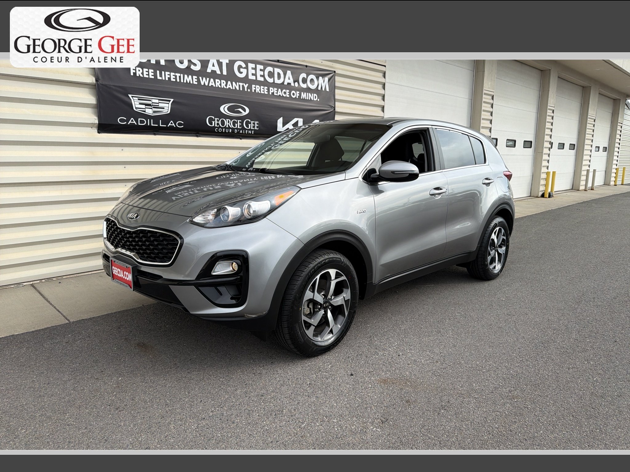 Used 2021 Steel Gray Kia LX image 1