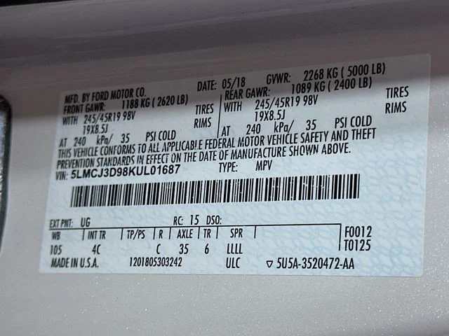Pre-Owned 2019 Lincoln MKC Reserve