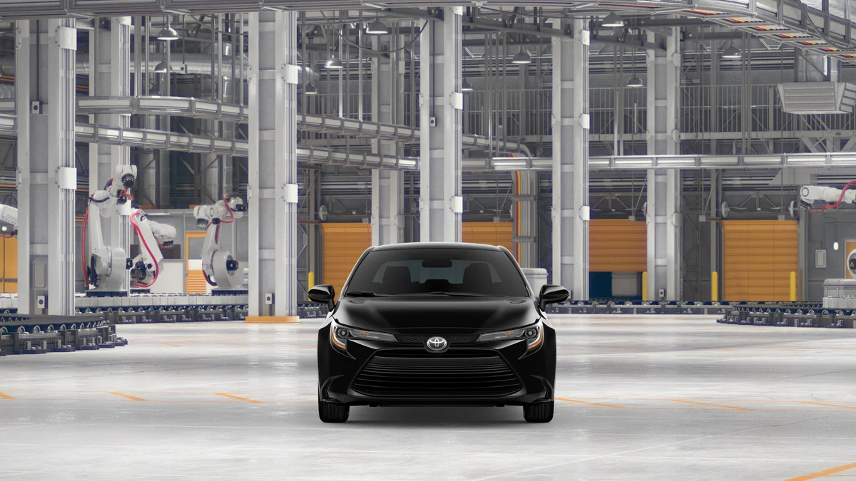 New 2026 Midnight Black Metallic Toyota LE image 17